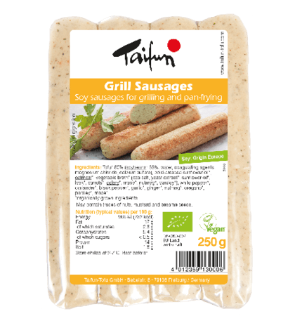 Taifun Tofu saucisse à griller bio 250g